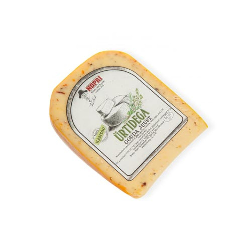 Juust gouda ürtidega, NOPRI, 250 g