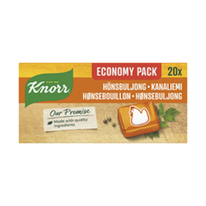 Knorr kanapuljongikuubikud 20 × 10 g