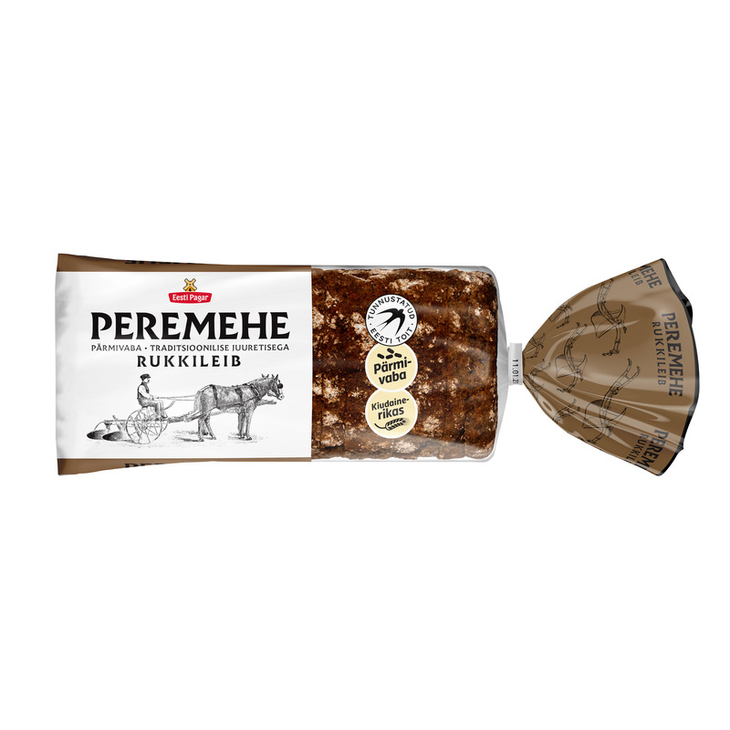 Peremehe rukkileib, EESTI PAGAR, 600 g