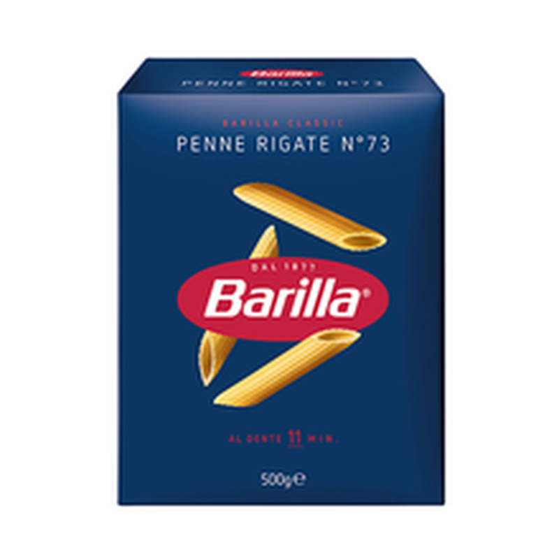 Penne Rigate torukesed, BARILLA, 500 g