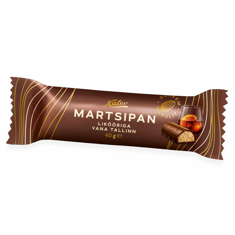 Martsipanibatoon Vana Tallinn, KALEV, 40 g