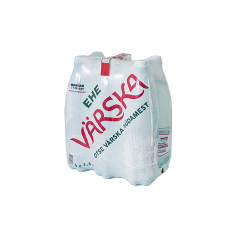 Mineraalvesi VÄRSKA 6x1.5L