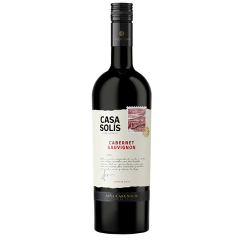 CASA SOLIS Cabernet Sauvignon 12,5% 75cl (punane, kuiv)