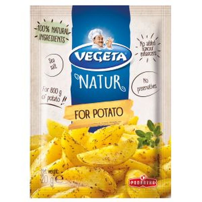 Podravka Vegeta Natur maitseaine kartulile 20g