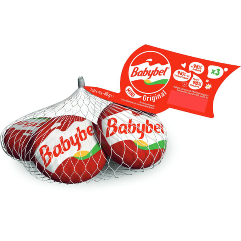 Juusturattakesed Babybel 60g