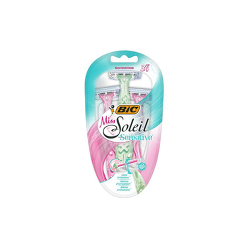 Raseerijad BIC Miss Soleil sensitive,3tk