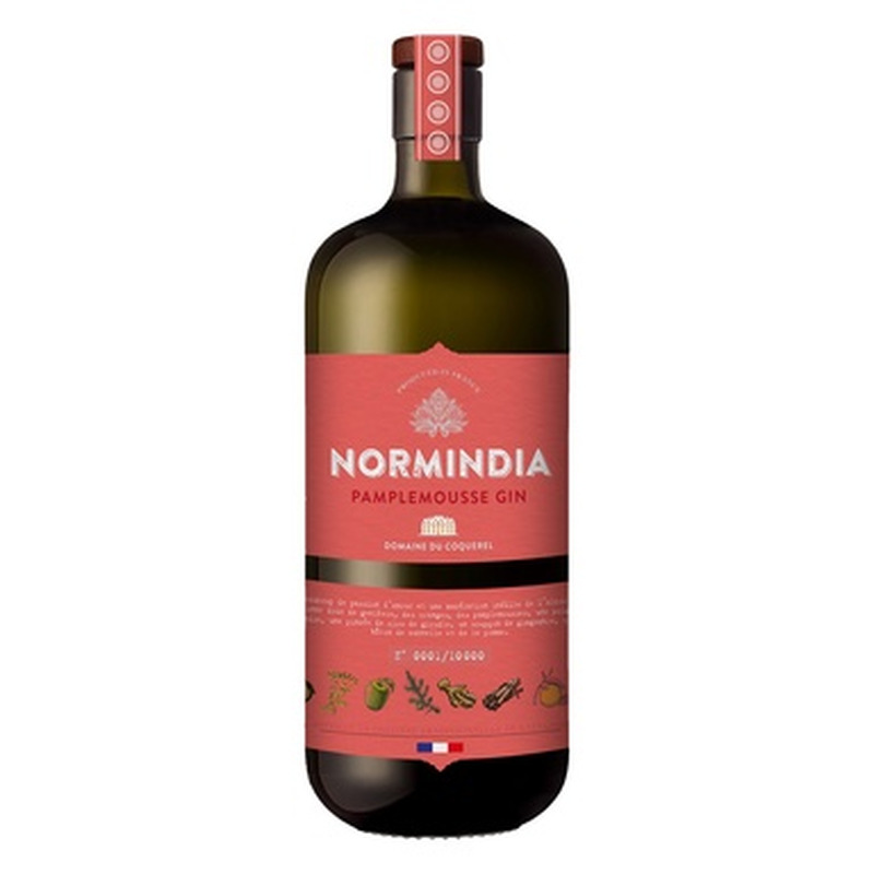 NORMINDIA Gin Pink Grapefruit 41,4% 70cl