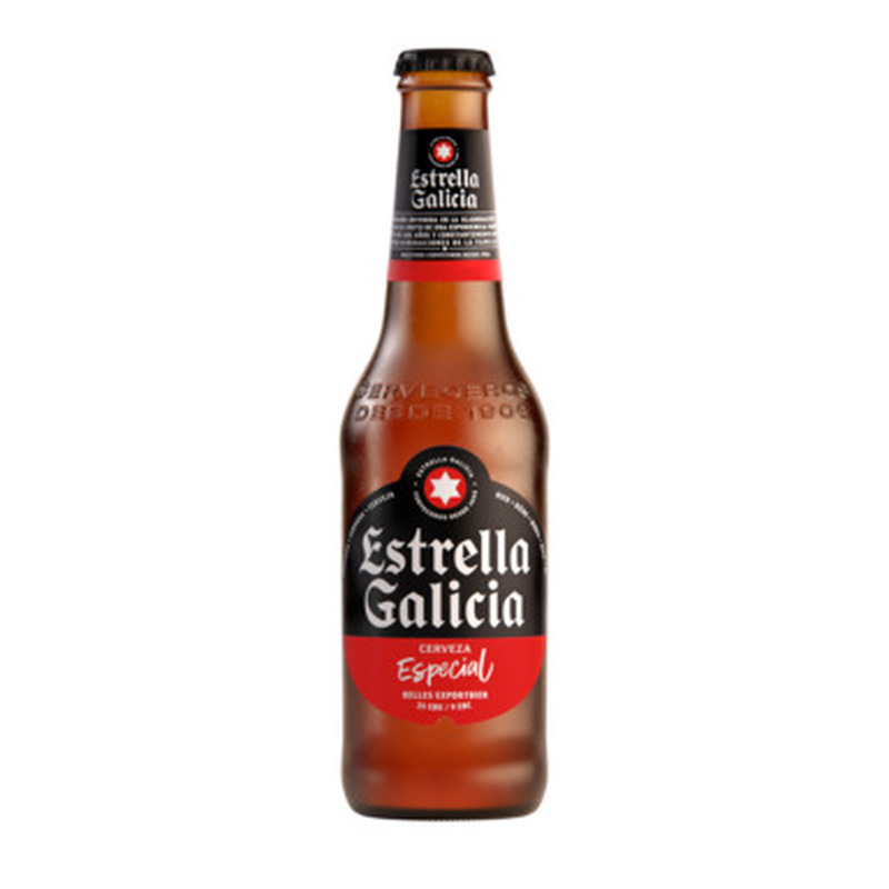 ESTRELLA õlu Galicia hele 5.5% 33cl (pudel) Hispaania