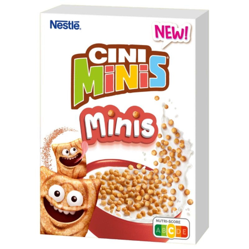 Hommikueine kaneelimaitselised teraviljapallid vitamiinide ja rauaga Cini Minis Minis 300g