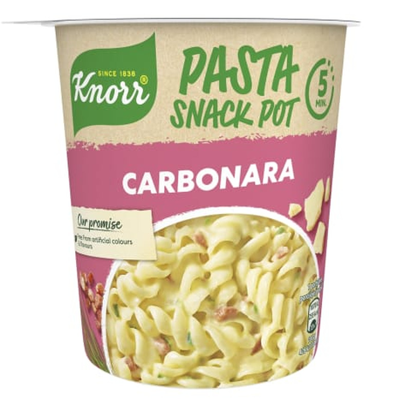 Pasta Carbonara topsis, KNORR, 55 g