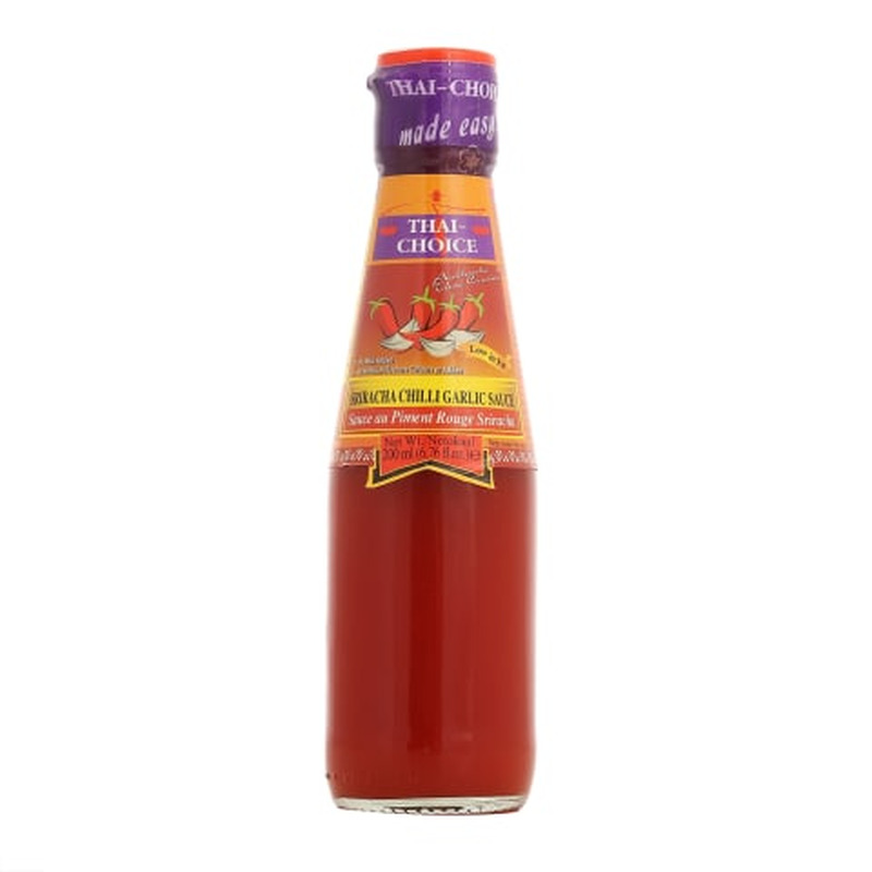 Kaste tšilli-küüslaugu Sriracha Thai Choice 200ml