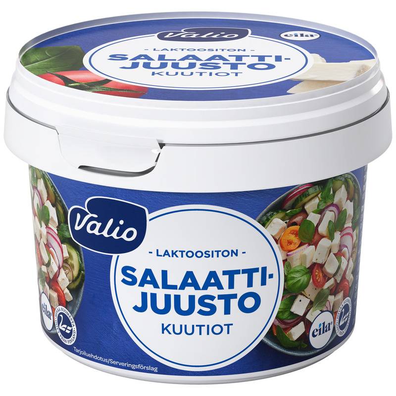 Salatijuustu kuubikud Eila, VALIO, 180 g