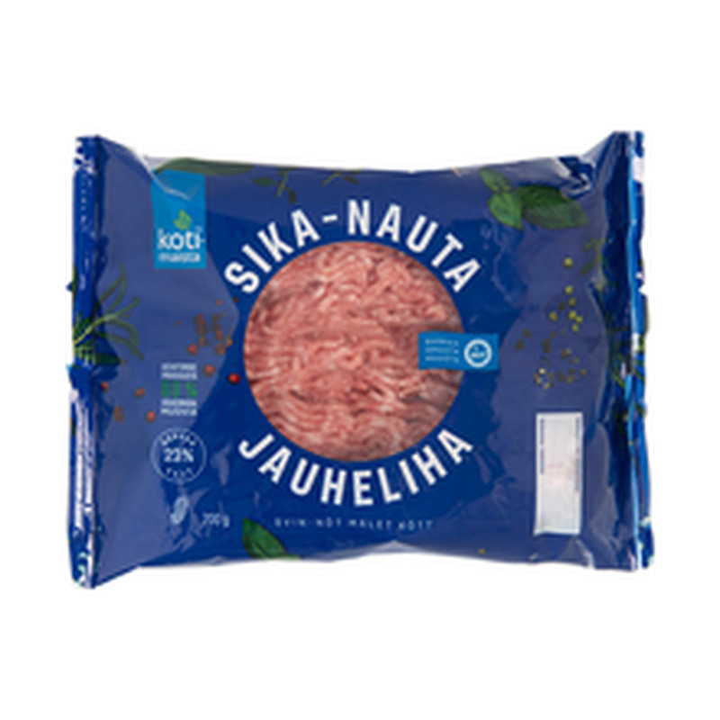 Sea- ja veise hakkliha 23%, KOTIMAISTA, 700 g