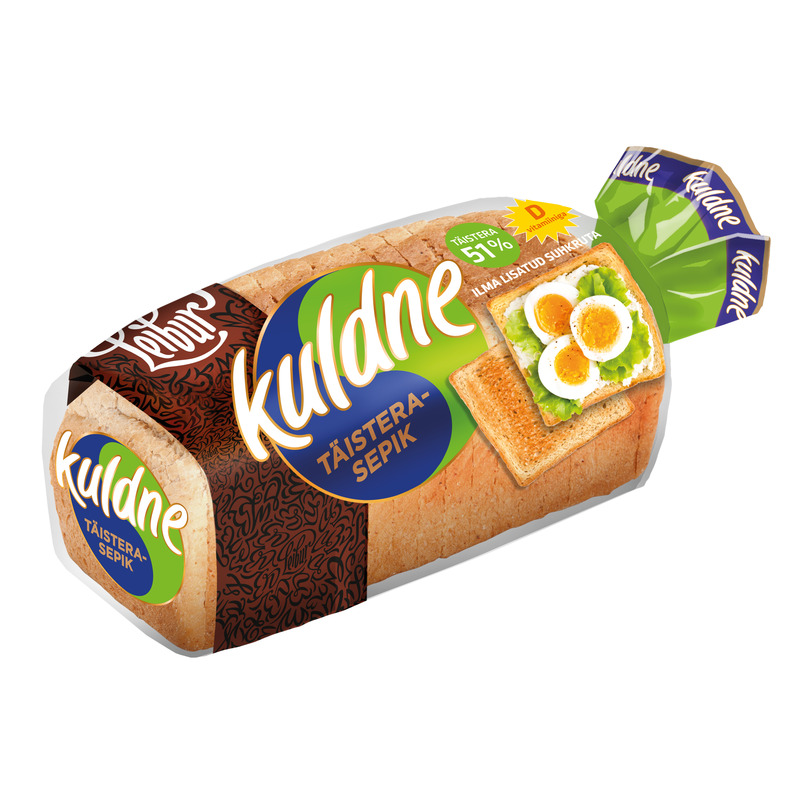 Täisterasepik Kuldne, LEIBUR, 500 g