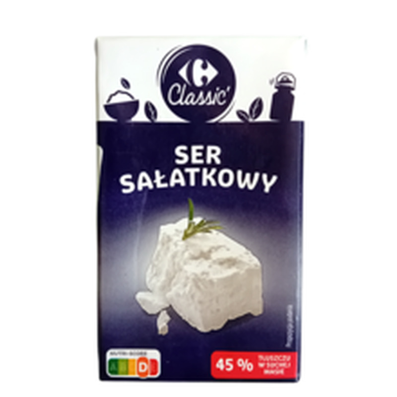 Carrefour Classic salatijuust 45% 270g