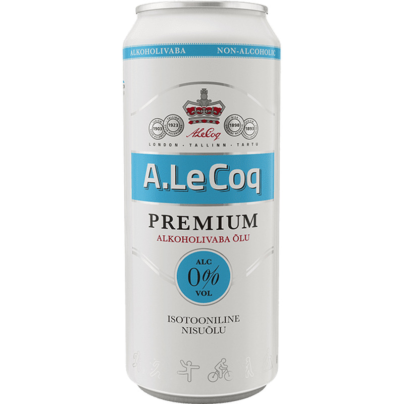 Alkoholivaba nisuõlu Premium, A. LE COQ, 500 ml