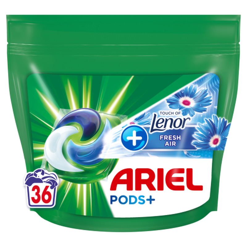 Pesukapslid Ariel Fresh Air 36tk