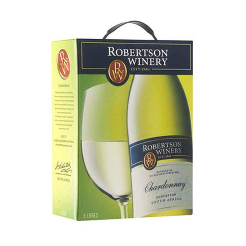 ROBERTSON WINERY Chardonnay 13% 300cl BIB (valge, kuiv)