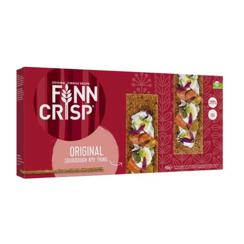 Näkileib rukki, FINN CRISP, 400 g