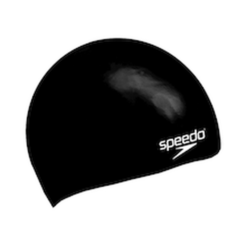 Ujumismüts Speedo Cap, must silikoon