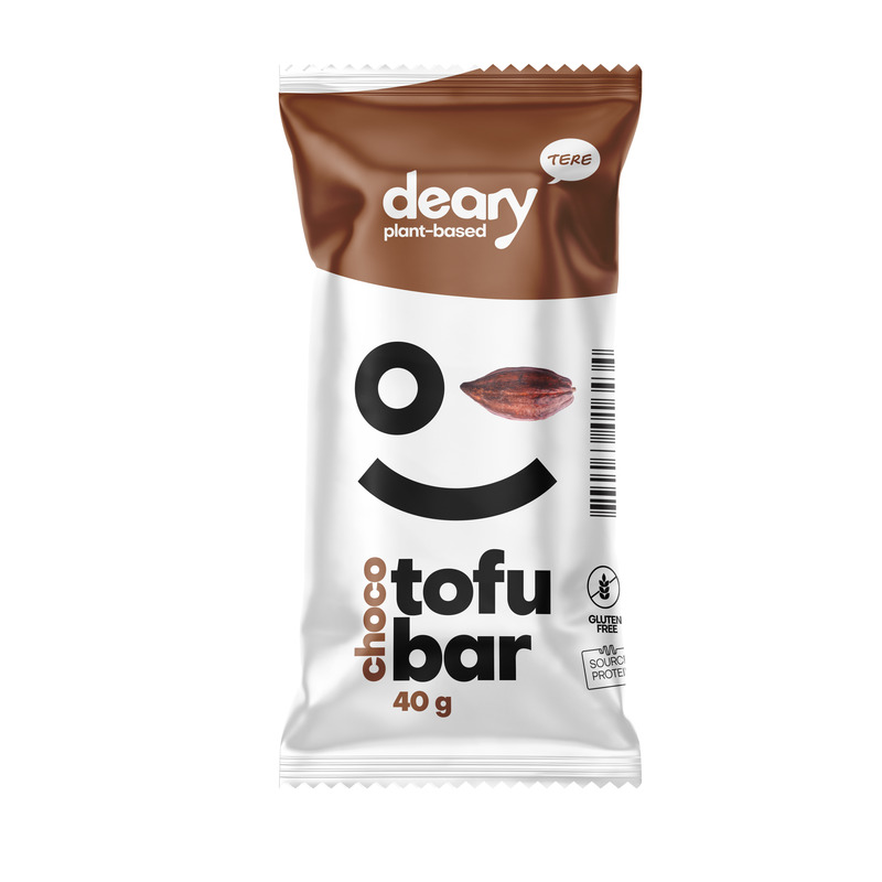 Glasuuritud tofu šokolaadibatoonike, DEARY, 40 g