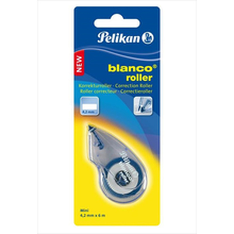 korrektuurilint, blanco Mini Roller, 4,2 mm x 6 m