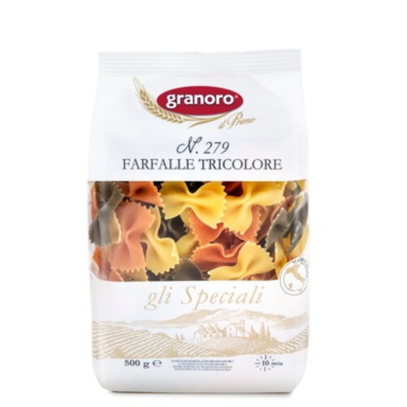 GRANORO Farfalle tricolore 500g