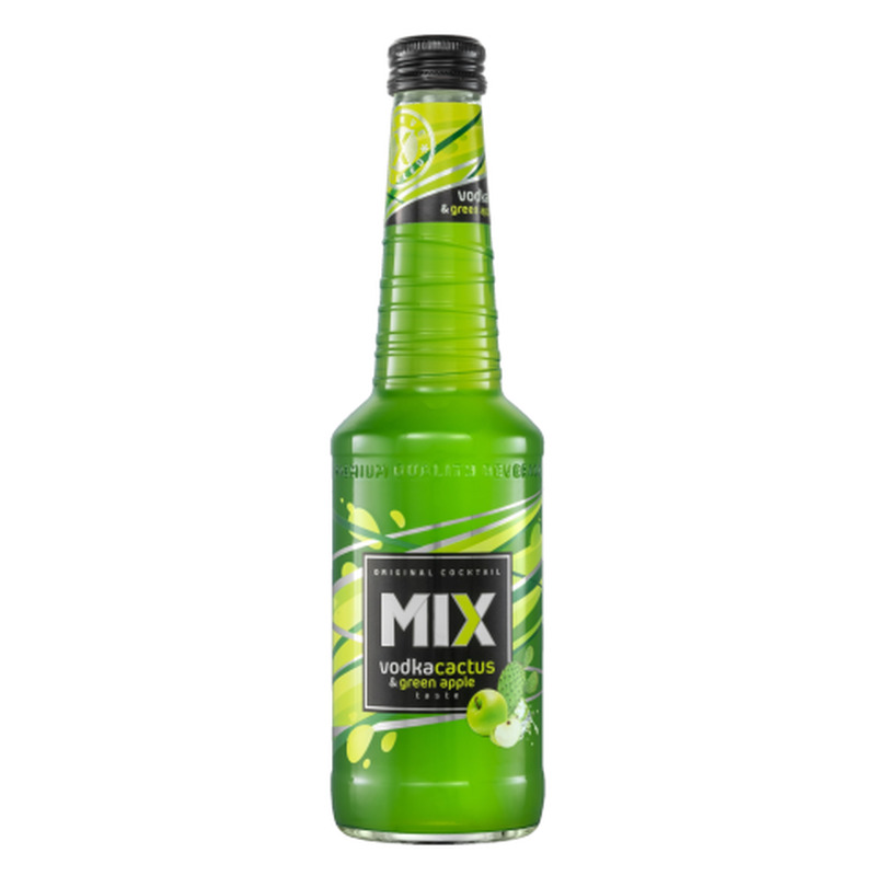 Muu alkohoolne jook Mix Vodka Cactus&Green Apple 4%vol 0,33l pdl