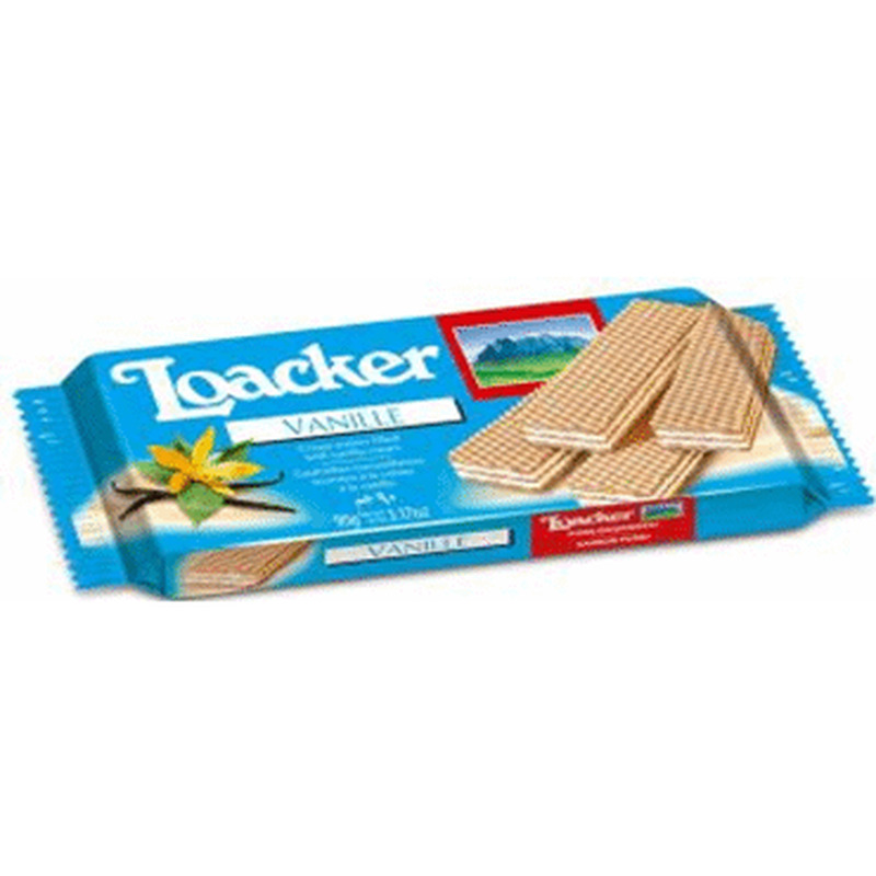 Vahvlid Classic Vanille LOACKER 90g