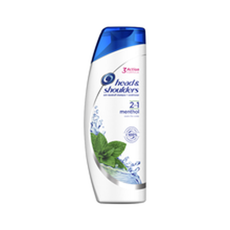 Šampoon Menthol 2in1, HEAD&SHOULDERS, 360 ml