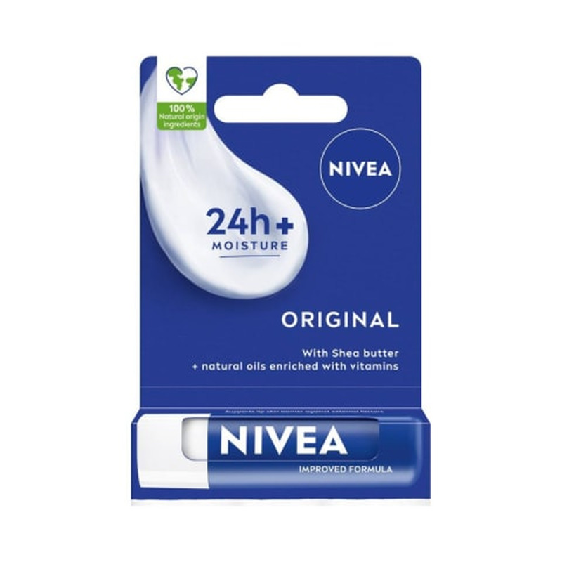 Hügieeniline huulepulk Essential, NIVEA, 4,8 g