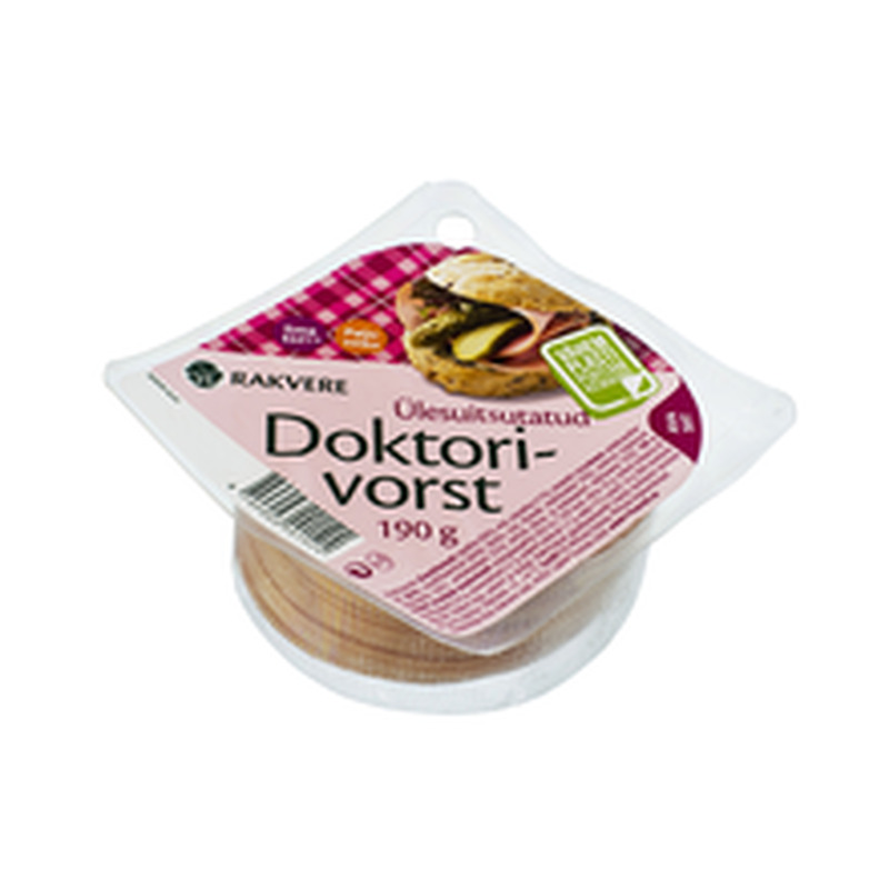 Doktorivorst, viilutatud 190 g