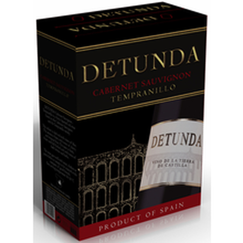 Detunda Cabernet Sauvignon Tempranillo KGT vein 12,5%vol 3L