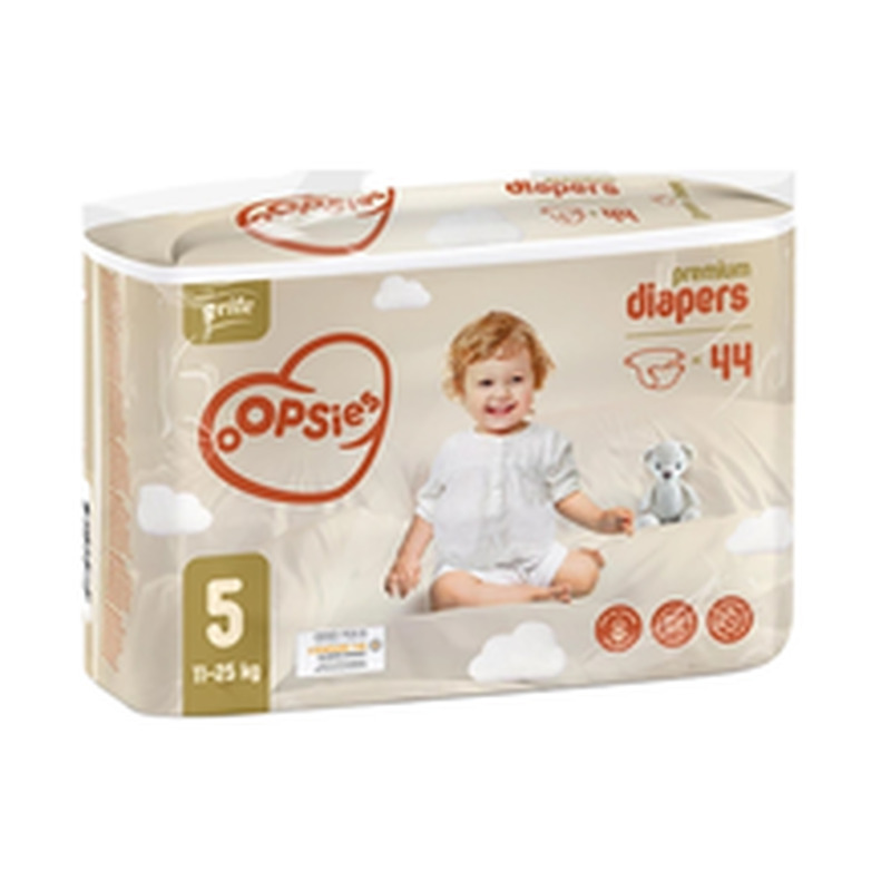 Püksmähkmed OOPSIES suurus 5, 12–18 kg, GRITE, 20 tk