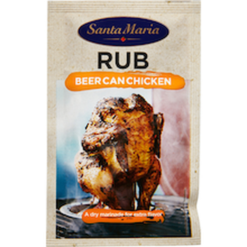 Kuivmarinaadisegu Beer Can Chicken, SANTA MARIA, 30 g