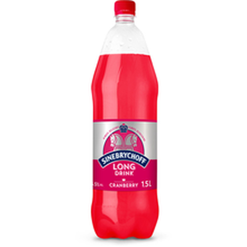 Long drink Cranberry, SINEBRYCHOFF, 1,5L