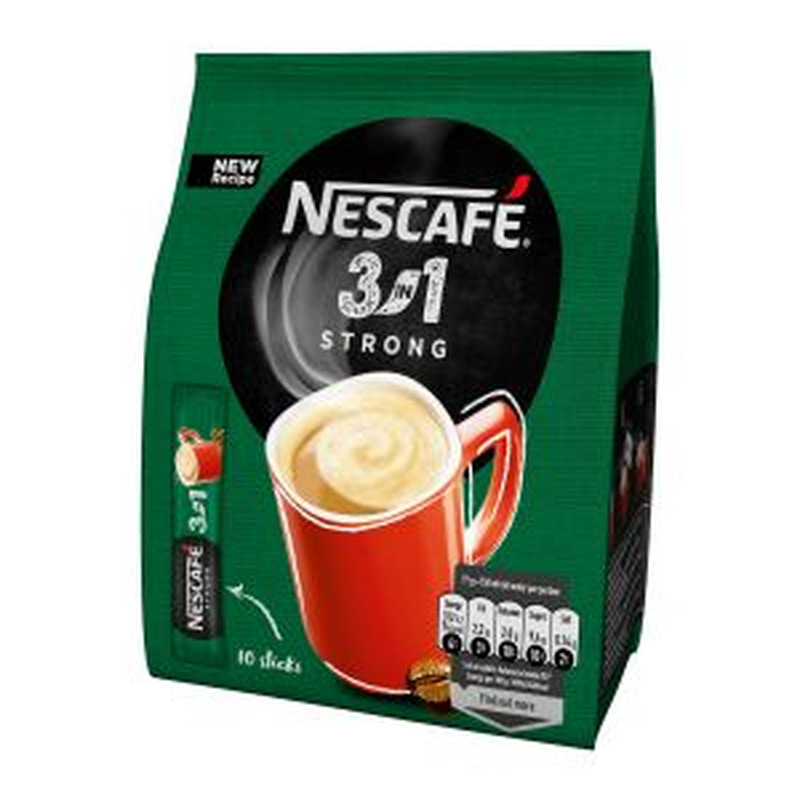 Lahustuv kohv 3in1 Strong (kott), NESCAFE, 10x17 g