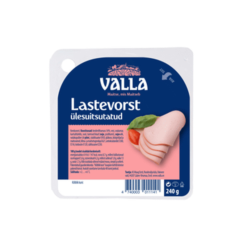 Lastevorst VALLA, 240g viil