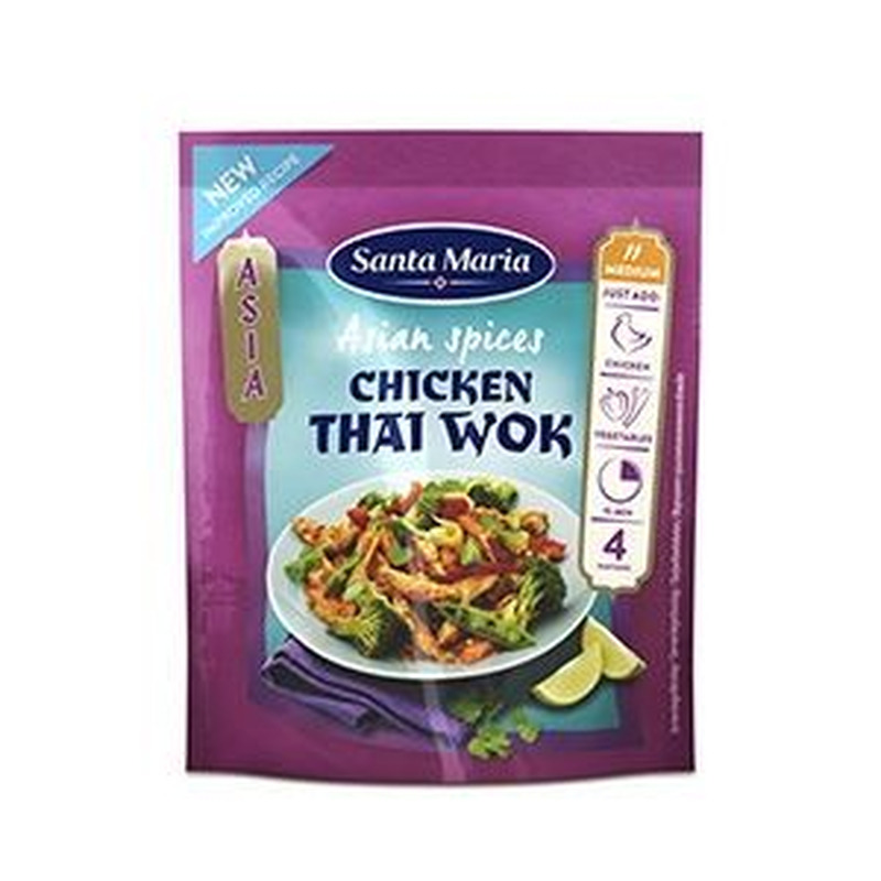 Thai Wok kana maitseainesegu, SANTA MARIA, 30 g