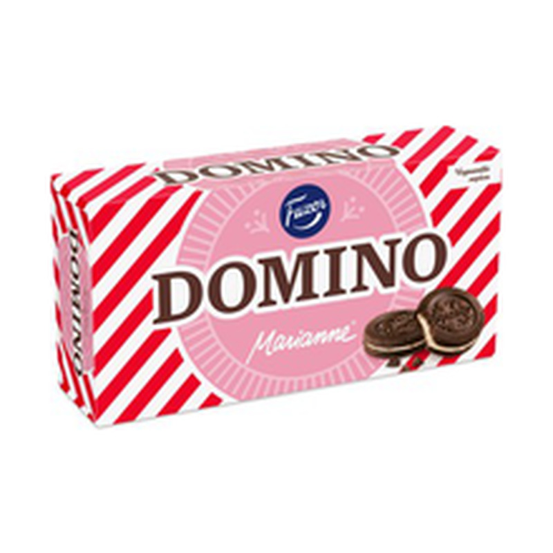 Kakaoküpsised piparmünditükkidega täidisega, DOMINO, 350 g