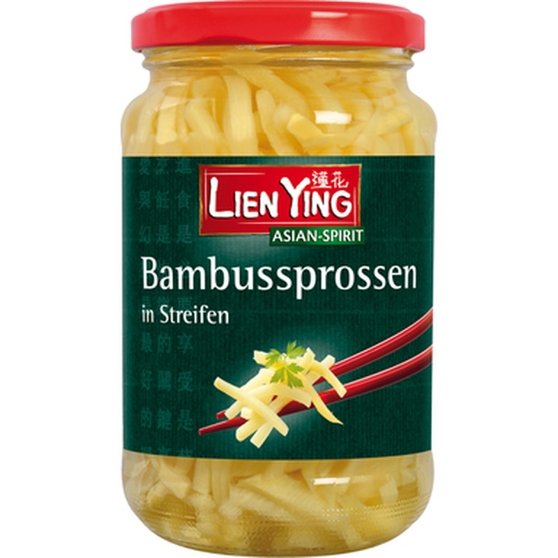 LIEN YING Bambusevõrsed 330g (klaas)