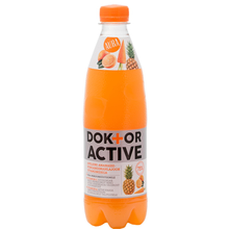 Apelsini-ananassi-porgandimahlajook, DR. ACTIVE, 500 ml