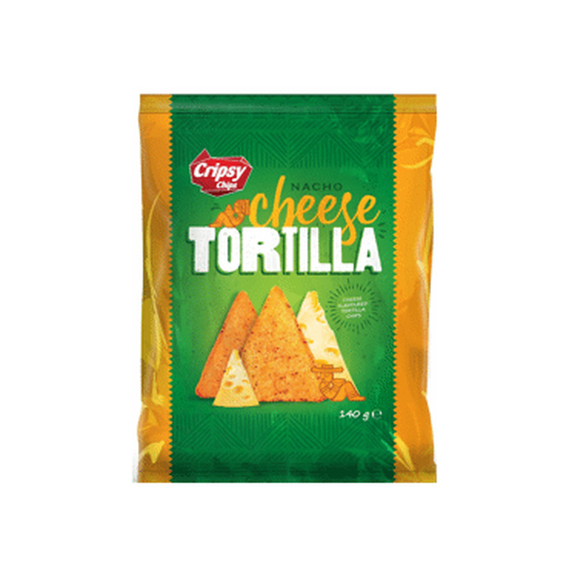 Tortillakrõpsud juust. CRIPSY CHIPS 140g