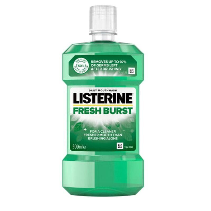 Suuvesi Listerine freshburst antibakteriaalne 500ml