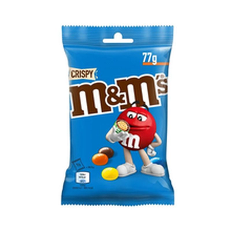 Šokolaadipallid "Crispy", M&M'S, 77 g