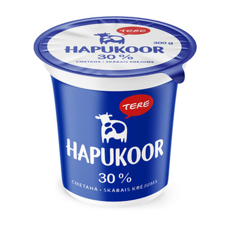 TERE Hapukoor 30% 300g (tops)