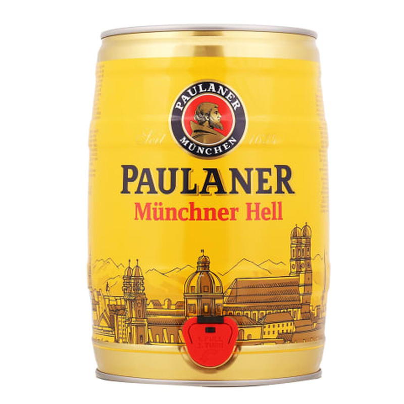 Õlu Paulaner Münchner Hell 4,9%vol 5l Õlu Paulaner Münchner Hell 4,9%vol 5l