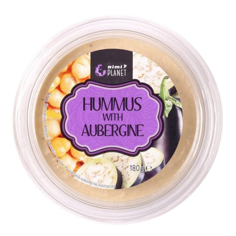 Hummus Rimi Planet baklažaaniga 180g