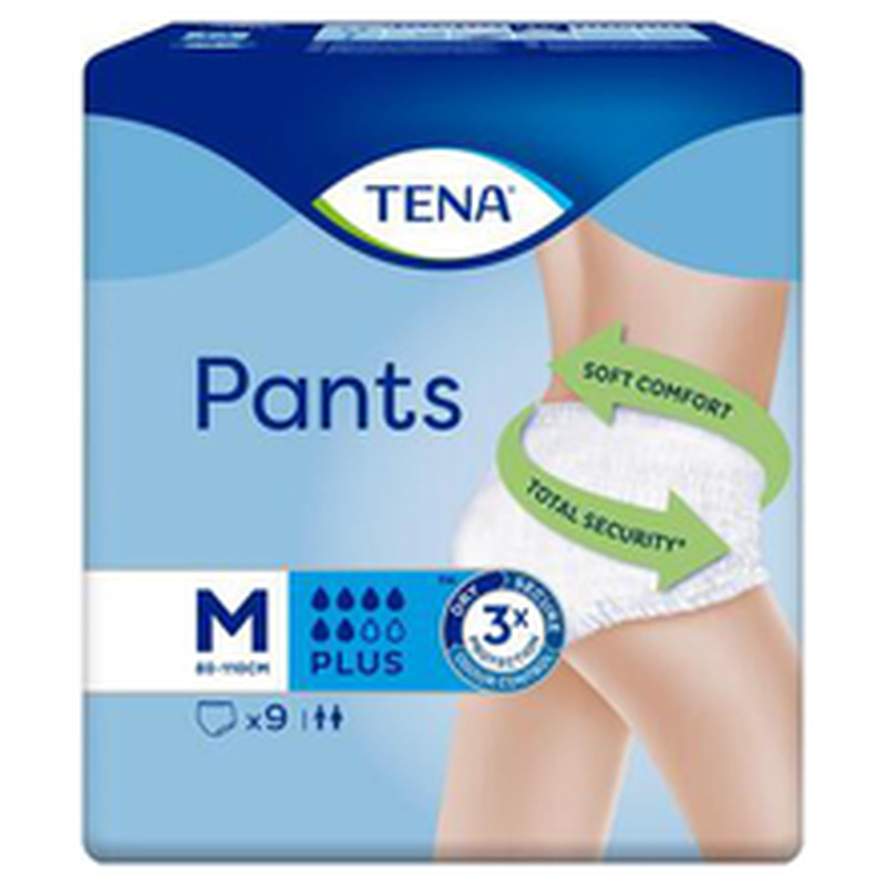 TENA Pants Plus Medium inkontinents imavad püksid 9 tk