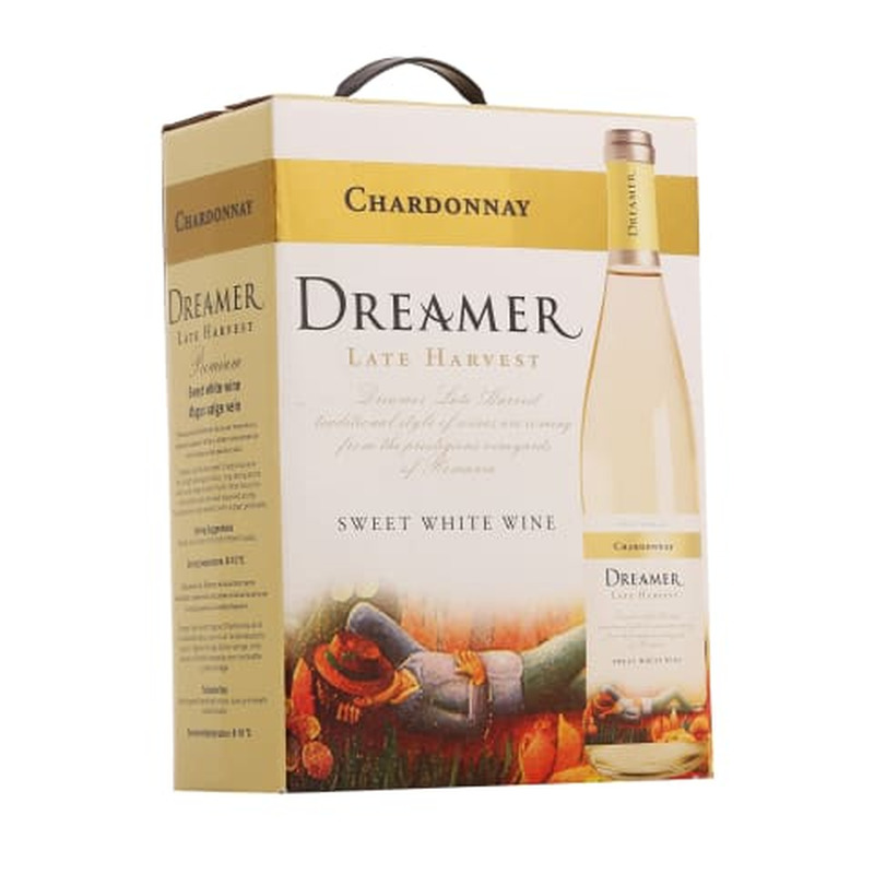 Kaitstud geograafilise tähisega vein Dreamer Late Harvest Chardonnay 3l